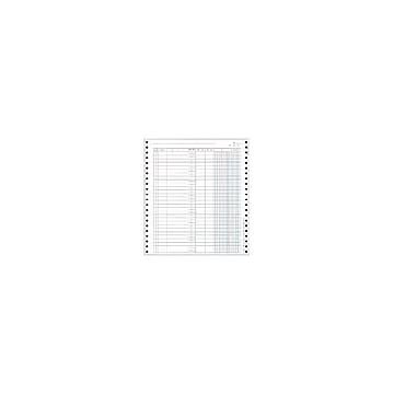 まとめOBC バインダー元帳 Y10×T11連続用紙 3410 1箱1000枚×3セット