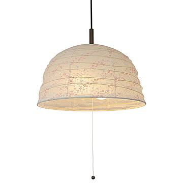 彩光デザイン 2灯 ペンダントライト tent 花うさぎピンク 幅455x奥行455x高さ270mm