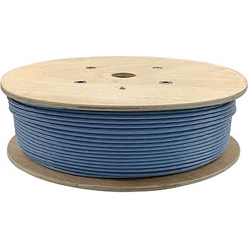バッファロー Cat6A LANケーブル 単線 300m ブルー BL6A3000BL