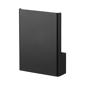 tower タワー (山崎実業) ウォール隠せるルーター収納 Sサイズ 石こうボード壁対応 PC周り リビング 浮かせて収納 目隠し収納 ケーブル アダプタ