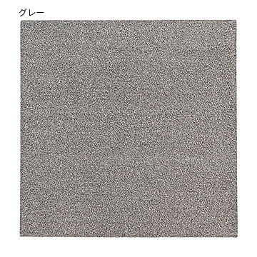 ラグタス タイルラグ スクエア 50x50cm グレー 4枚入