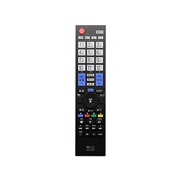 （まとめ） ミヨシ TV用リモコン ソニー対応 MRC-SN01 【×2セット】