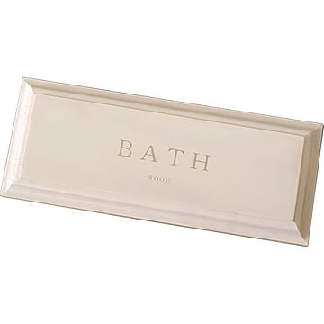 木製 ドアプレート TOILET BATH PRIVATE 案内板 BREAブレア