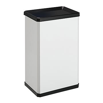 ターンボックスL スイング蓋付き 投入口ゴミ箱 37L オフホワイト