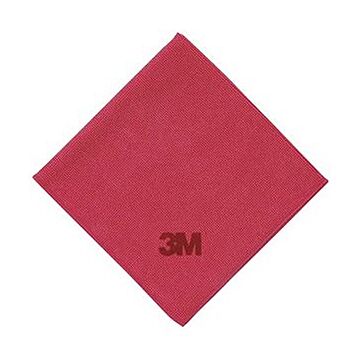（まとめ）3M スコッチ・ブライトワイピングクロス No.2012 赤 WC2012 RED 1パック（10枚）【×5セット】