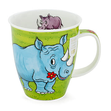 ダヌーン マグカップ NEVIS おすましサイ RHINO Dunoon Mug