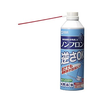 （まとめ）サンワサプライ エアダスター（逆さOKエコタイプ） CD-31ECO【×5セット】
