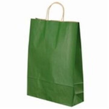 （まとめ）ベルベ 手提袋 T-8 1864 緑 50枚×2セット