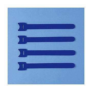 (まとめ)サンワサプライ ケーブルタイ(面ファスナー) CA-MF2BN×10セット