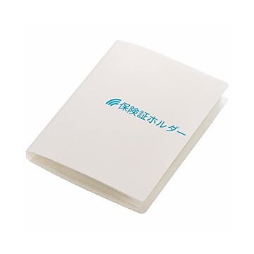 （まとめ）ライオン事務器 保険証ホルダーカードサイズ 2段32ポケット+ワイドサイズ4ポケット H-324 1冊 【×50セット】
