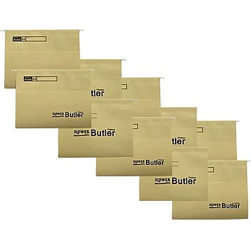 SLOWER（スロウワー） ファイルホルダー 同色10枚セット Butler（バトラー） サンド 【本体別売】
