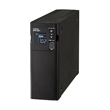 オムロン UPS無停電電源装置(常時商用給電/正弦波出力) 1000VA/610W BW100T 1台