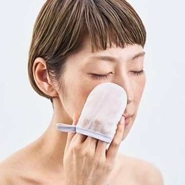 シルキーバスミトン　for face　上州絹屋　