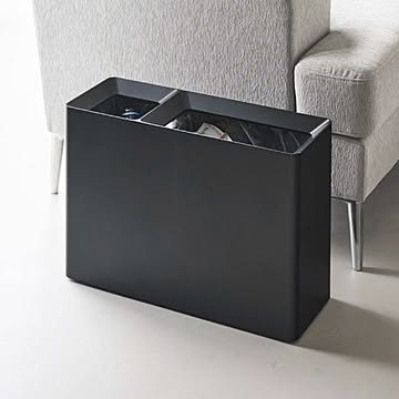 山崎実業 スーパー・コンビニ弁当がそのまま入る分別ダストボックス タワー tower