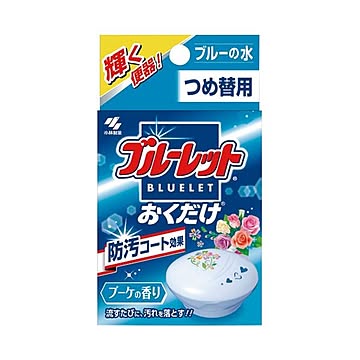 （まとめ） 小林製薬 ブルーレットおくだけ 詰替用 ブーケ×10セット