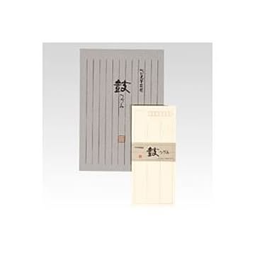 （まとめ） 菅公工業 常備箋 鼓（つづみ）封筒 フ103 クリーム 10枚入 【×30セット】