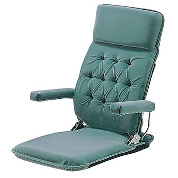 MF-モケット 座椅子 ブルーグレー 完成品