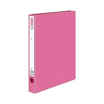 （まとめ）コクヨ リングファイル(ER・PP表紙)A4タテ 2穴 220枚収容 背幅39mm ピンク フ-UR430NP 1冊 【×20セット】
