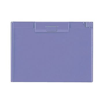 (まとめ) リヒトラブ クリップボード B5ヨコ ブルーバイオレット A-982U-23 1枚  【×30セット】