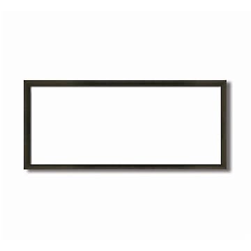 【長方形額】木製額 縦横兼用額 前面アクリル仕様 ■黒茶色長方形額（500×150mm）コクタン色