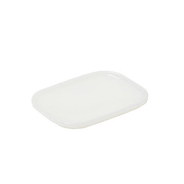 ideaco イデアコ Milk Glass square plate (2pcs) ミルクガラス スクエアプレート(2枚セット) 食器 アメリカ ヴィンテージ インテリア 皿 スタッキング ケーキ皿