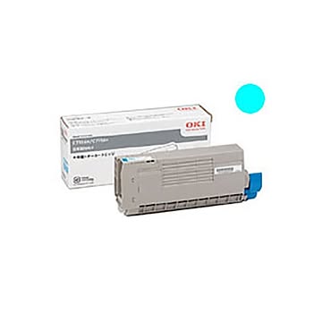 【純正品】 OKI 沖データ トナーカートリッジ 【TNR-C4GC2 C シアン】 大容量