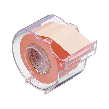 （まとめ） ヤマト メモックロールテープ 本体（蛍光紙） SR-25CH-OR オレンジ 1個入 【×10セット】