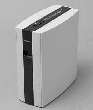 細密シュレッダー アイリスオーヤマ IRIS PS5HMSD ホワイト 1台