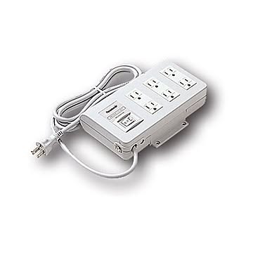 まとめパナソニック マグネット付OA電源タップ 3P・6個口 2.0m WCH44129 1個×3セット