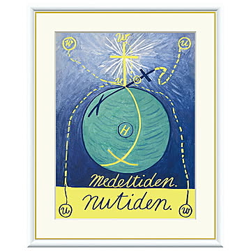 額絵 Primordial Chaos No.12 ヒルマ・アフ・クリント 42x34cm 三幸