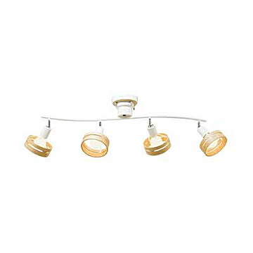 INTERFORM インターフォルム ARCHE アーチェ シーリングライト (LED球付属) LT-5273 シーリングランプ スポットライト 天井照明 LED対応 E26 60W相当×4