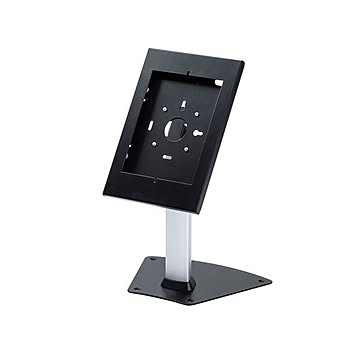 サンワサプライ セキュリティボックス付きiPadスタンド シルバー CR-LASTIP33 組立品