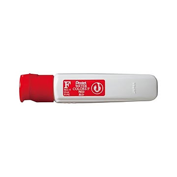 （まとめ） ぺんてる エフ水彩 単色 12ml ポリチューブ入り WFCT あか 【×30セット】