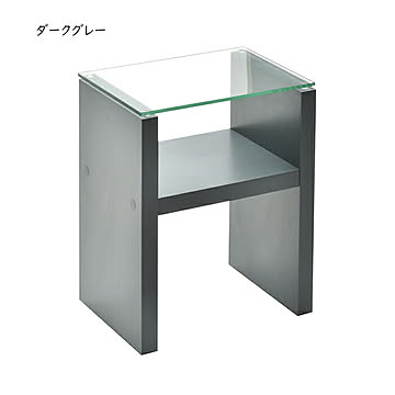 サイドテーブル 組立式 Noko NKST0263 幅38x奥行26x高さ48.5cm B.Bファニシング