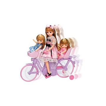 タカラトミー LF-05 ラクラクおでかけ！電動じてんしゃ 【人形別売】