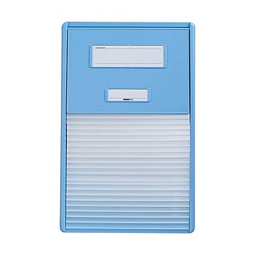 リヒトラブ カラーカードインデックスA4 21ポケット ブルー HC112C-2 1冊