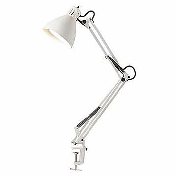 ARTWORKSTUDIO デスクライト LED AW-0377E クランプ ホワイト 黒