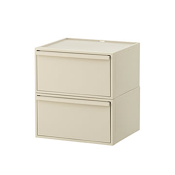 like-it ライクイット Closet System Wide Drawer (M) クローゼットシステム ワイド引出し (M) CS-WD2 2P ※2個組 / 引き出し収納 押し入れ収納