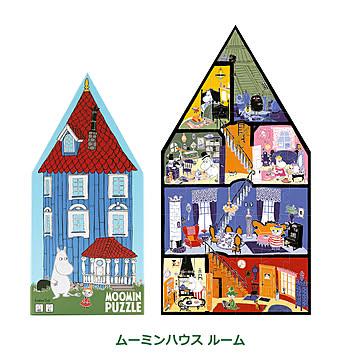ムーミン デコパズル 子供用初めてのパズル リトルミィ ムーミンハウス ムーミン谷 