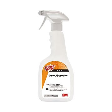 （まとめ）3M スコッチ・ブライトシャープシューター 本体 480ml 1本【×5セット】