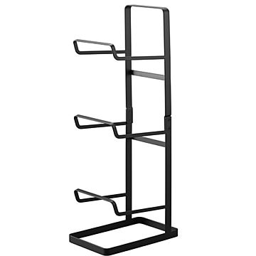 tower タワー (山崎実業) フィットネスグッズ収納ラック Fitness Equipment Rack リビング ヨガマット 筋膜ローラー 腹筋ローラー ダイエット 健康 整理整頓 収納棚