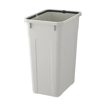 TANOSEE 角ペール 45L グレー 2セット DS-980-512-0 フタ別売