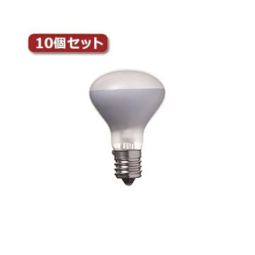 YAZAWA ミニレフ球 R45 E17 40W 2個パック10個セット R4517402PX10