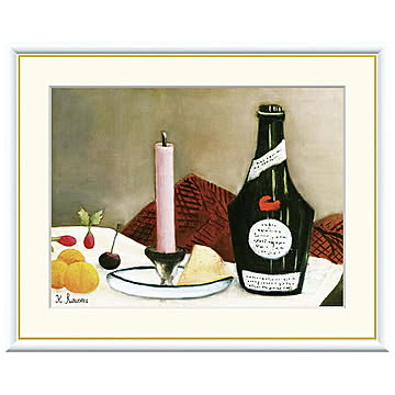 額絵 ピンクのろうそく アンリ・ルソー 52x42cm 三幸