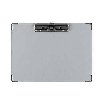 (まとめ) コクヨ 用箋挟B(クロス貼り) A4ヨコ グレー ヨハ-23 1枚 【×30セット】