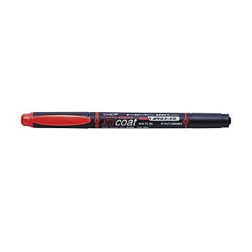 （まとめ） トンボ鉛筆 蛍コート 太細ツインタイプ WA-TC94 赤 1本入 【×30セット】