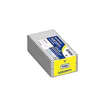 (業務用5セット) 【純正品】 EPSON エプソン インクカートリッジ 【SJIC22PY イエロー】