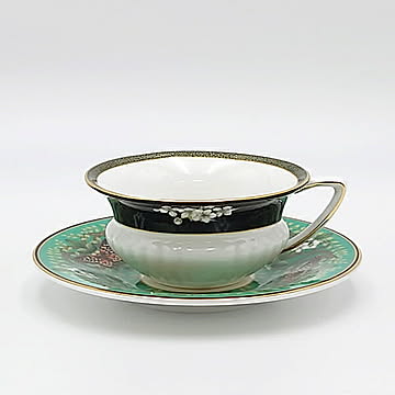 ウェッジウッド　ワンダーラスト　ティーカップ＆ソーサー　エメラルドフォレスト　Wedgwood　イギリス　洋食器　ブランド