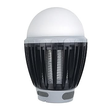 電撃殺虫ライト 電撃殺虫器 約幅8.8cm 充電式 防水設計 USB電源 照明灯機能 キャンプ アウトドア レジャー 屋外活動