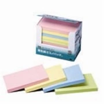 （まとめ）スリーエム 3M ポストイット エコノパック 6551-K 混色×2セット